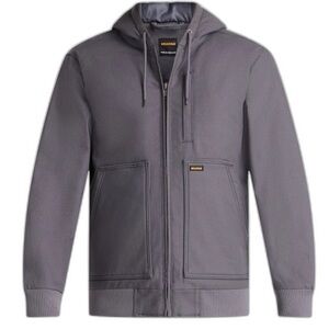 Brahma Men's Insulated Hooded Workwear Jacket Heavy Gray Size Large NWT